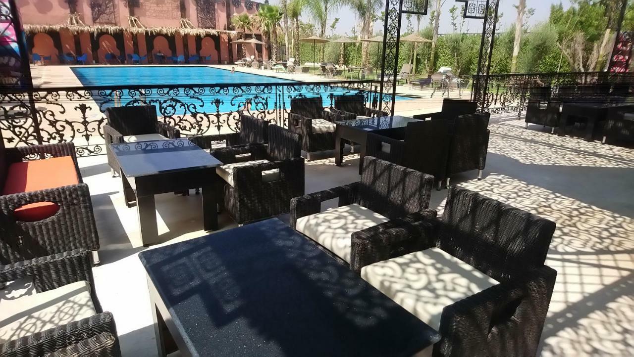 L'Auberge De Tennis Msc Oulad Lahsene Exterior foto